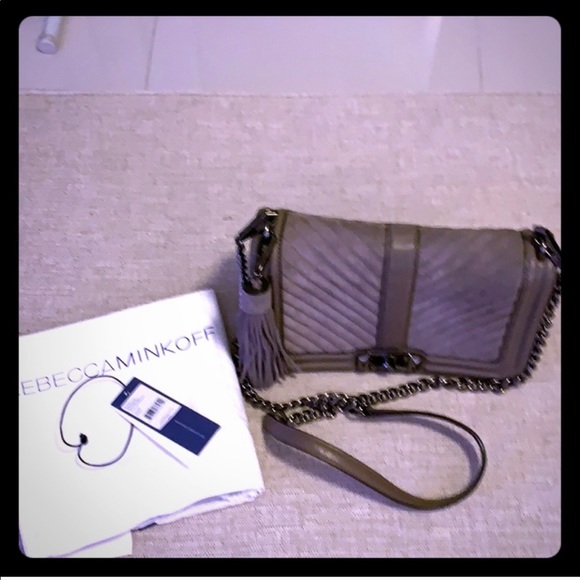 Rebecca Minkoff suede crossbody bag - Picture 2 of 7